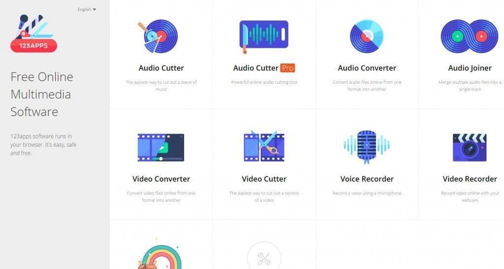 123apps, il software per multimedia online e gratuito