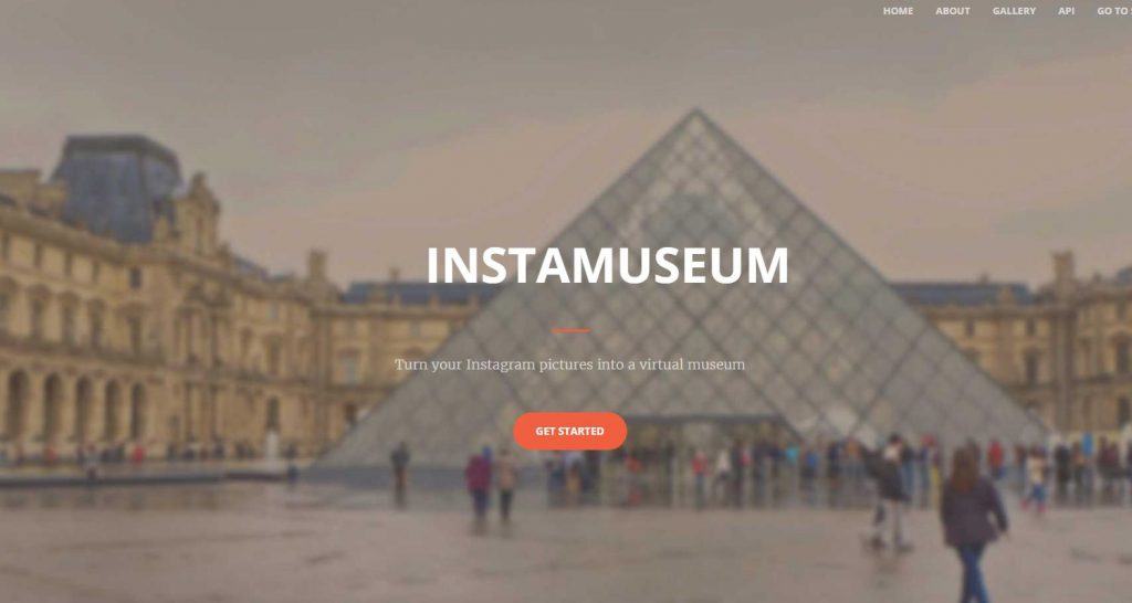museo vituale da foto Instagram