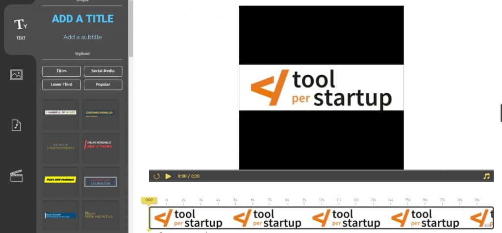Typito dashboard