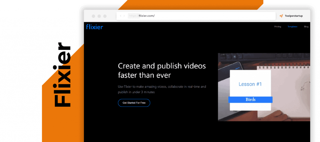 Video editing Flixier