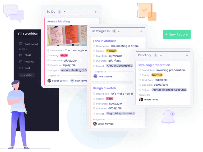 Workiom collabora