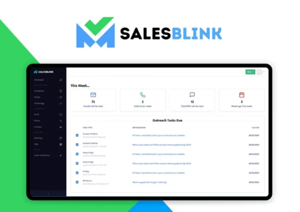 salesblink in lifetime