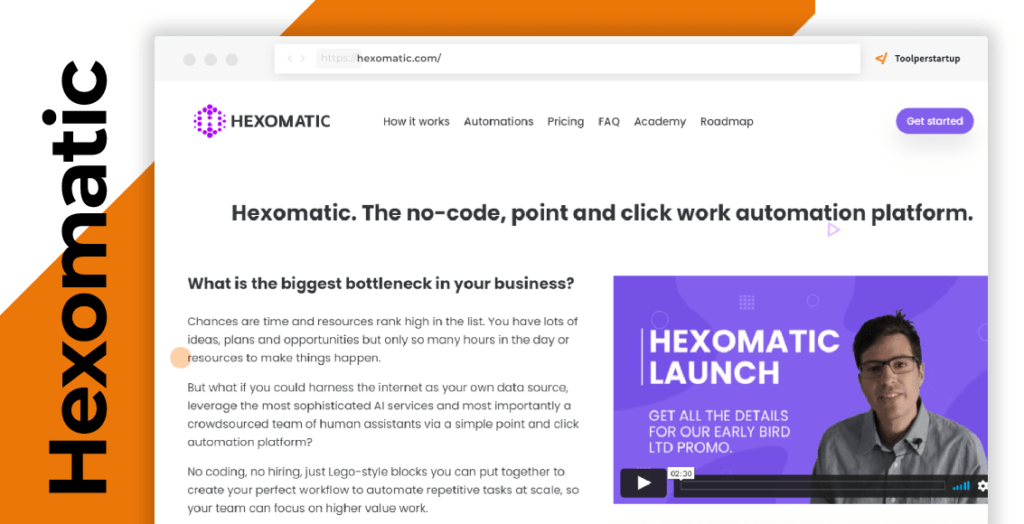 Hexomatic marketing automation