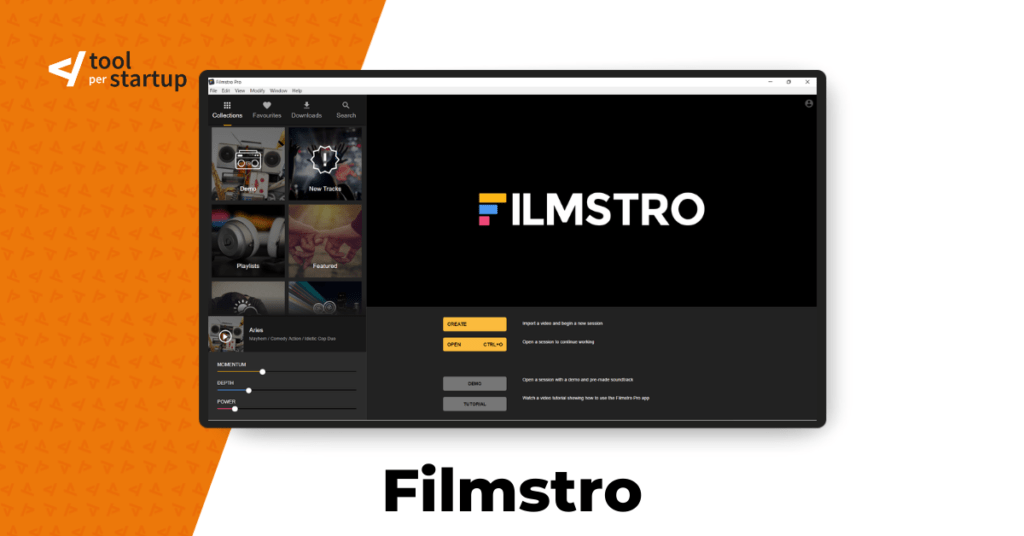Filmstro per creare musica
