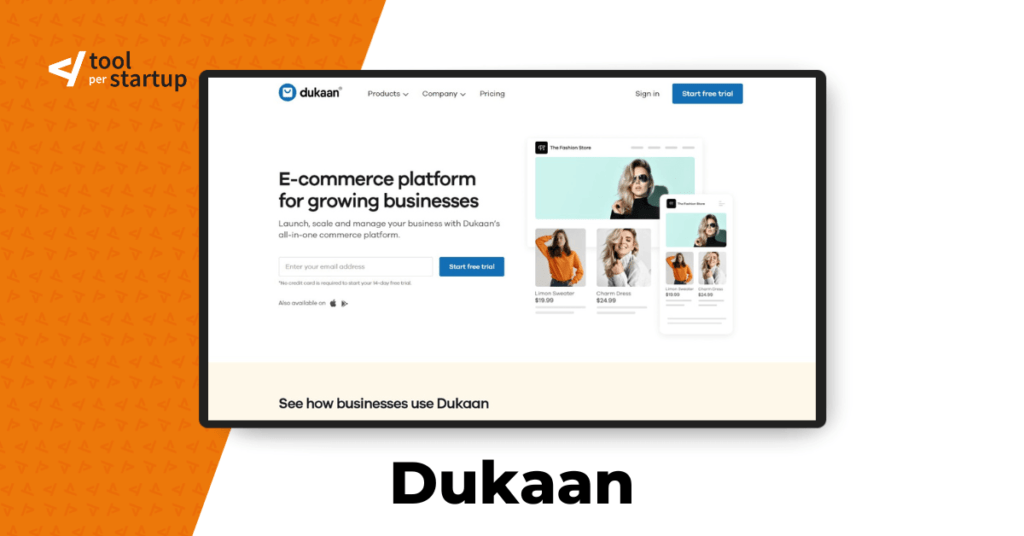 Dukaan ecommerce