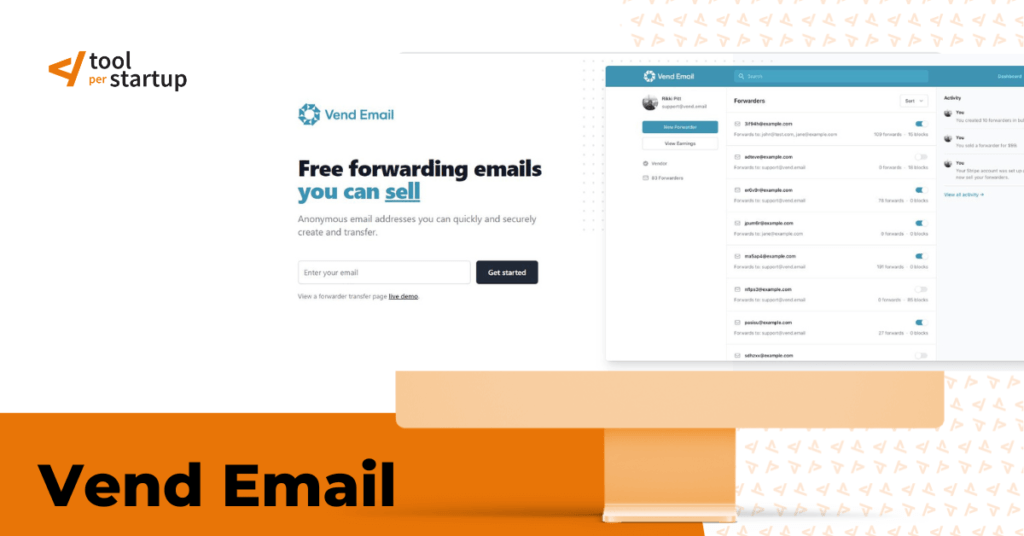 Home Page Vend Email