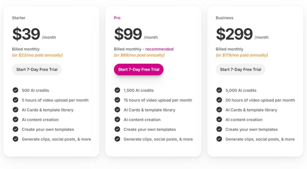 Pricing - Alphana